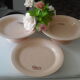 3 cake dishes on feet 7.5 top / 22 larg