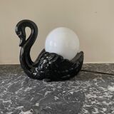 Black swan lamp