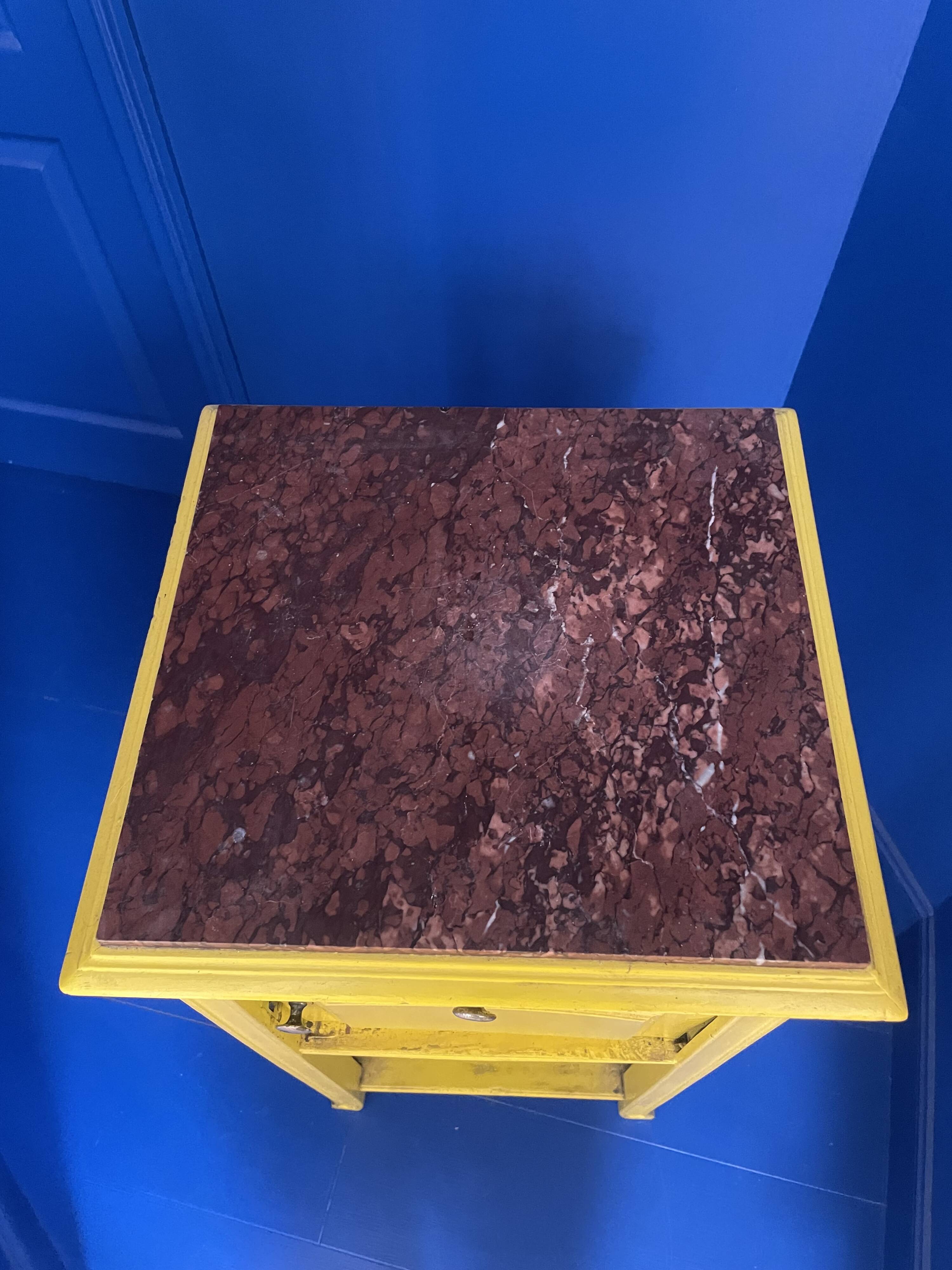 Revamped antique bedside table/side table/accent furniture