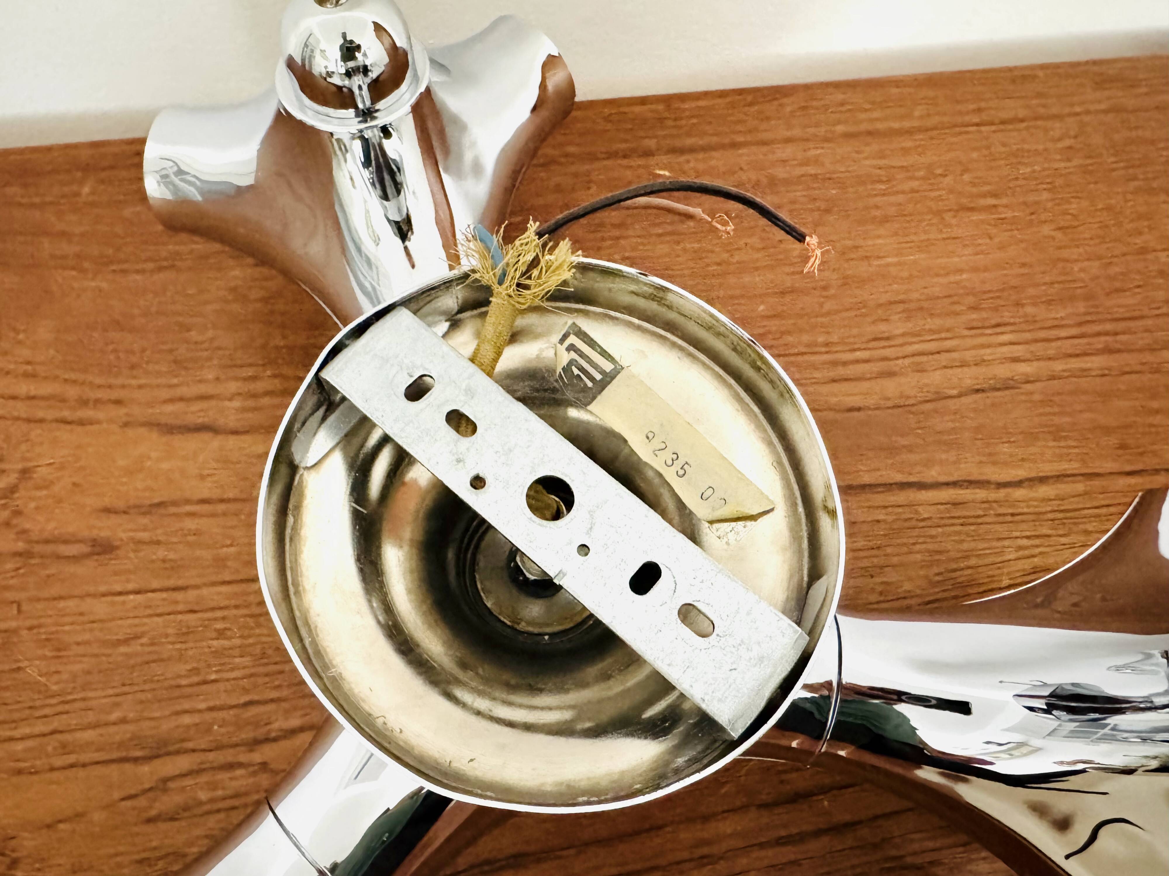 Lampe Flush Sputnik Gemini par Gebrüder Cosack