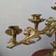Pair of five-branched altar candlesticks