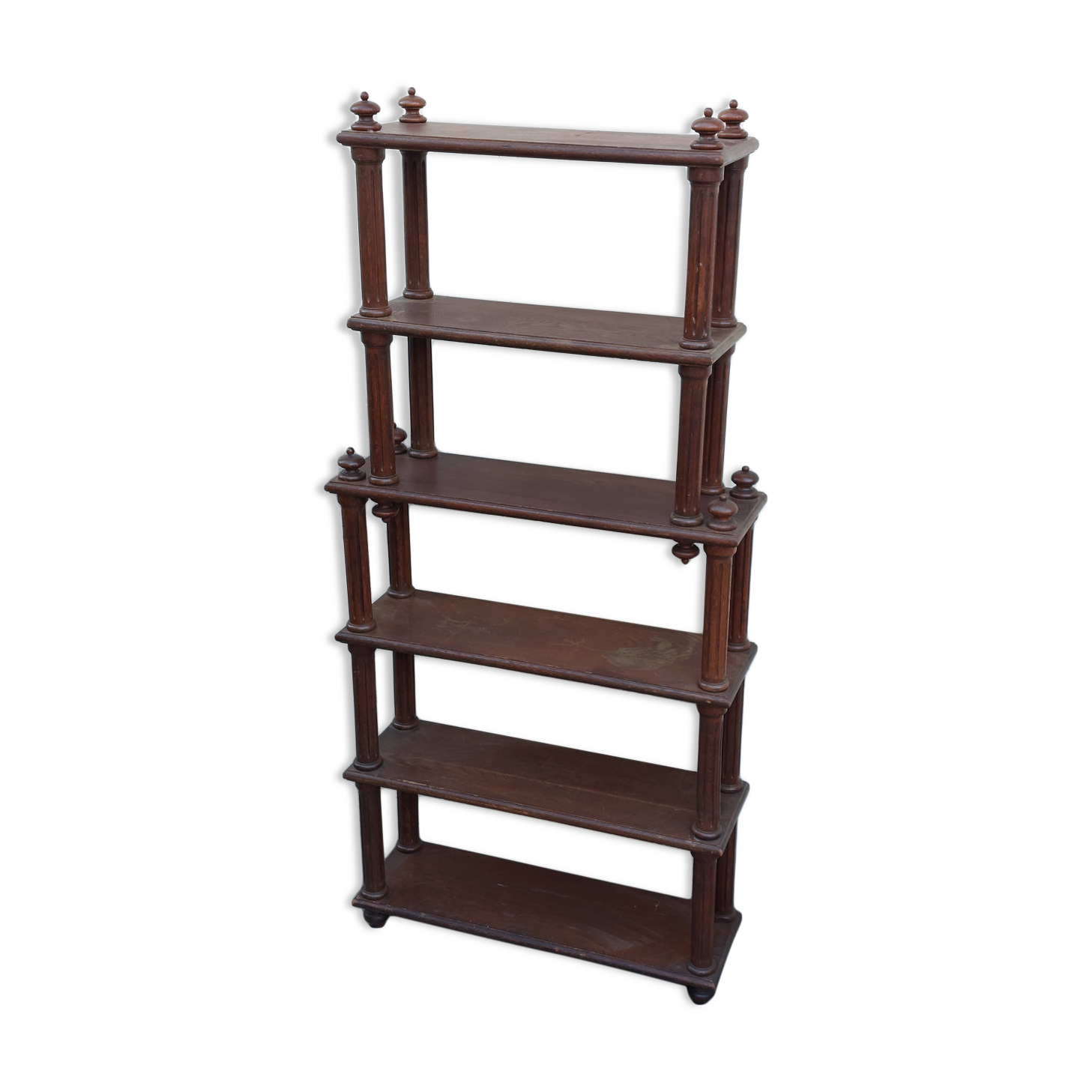 Oak Shelf 6 Trays 1900 -1m62