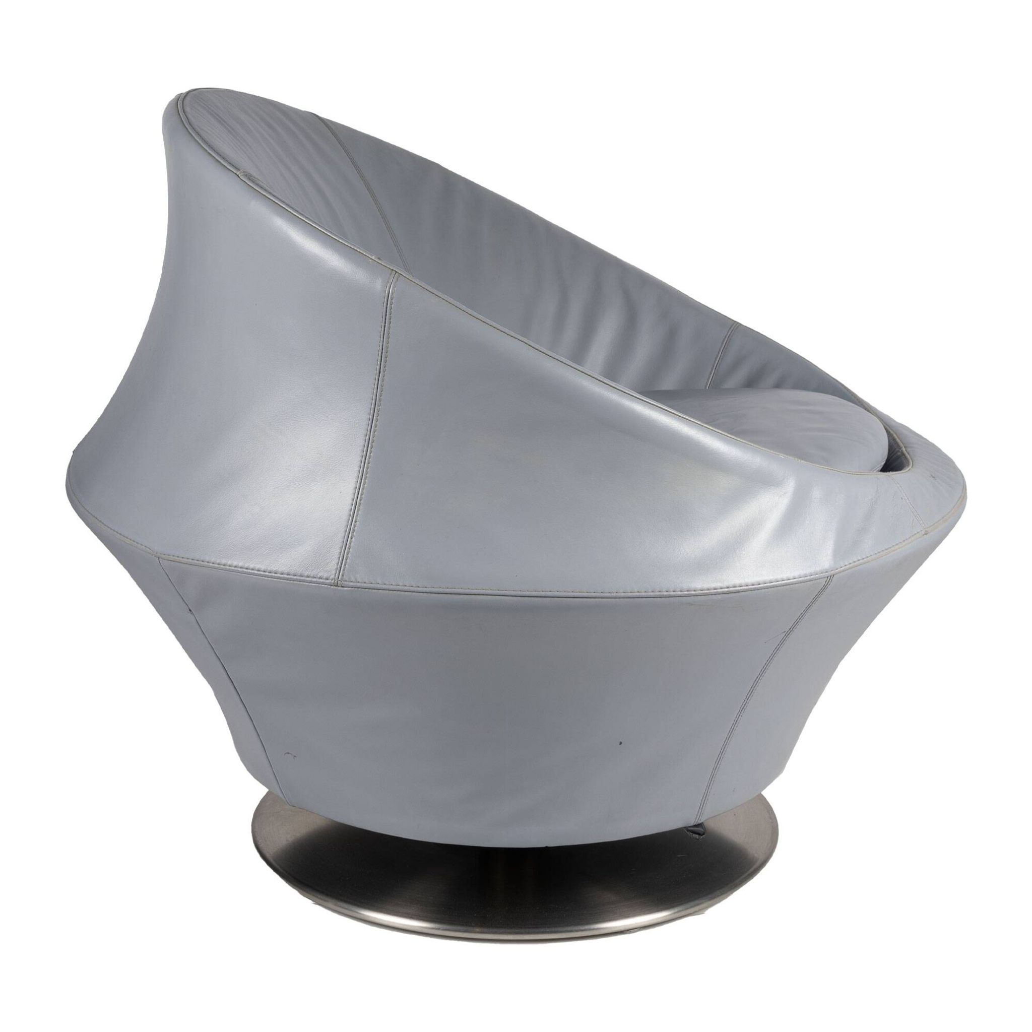 Grey Leather Leolux Ophelia