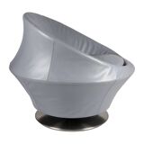 Grey Leather Leolux Ophelia