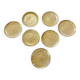Ensemble d'assiettes Fat Lava Vallauris