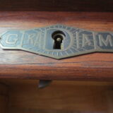 Double 50s curtain cabinet