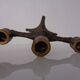 Brutalist Bronze Candleholder, 1960s