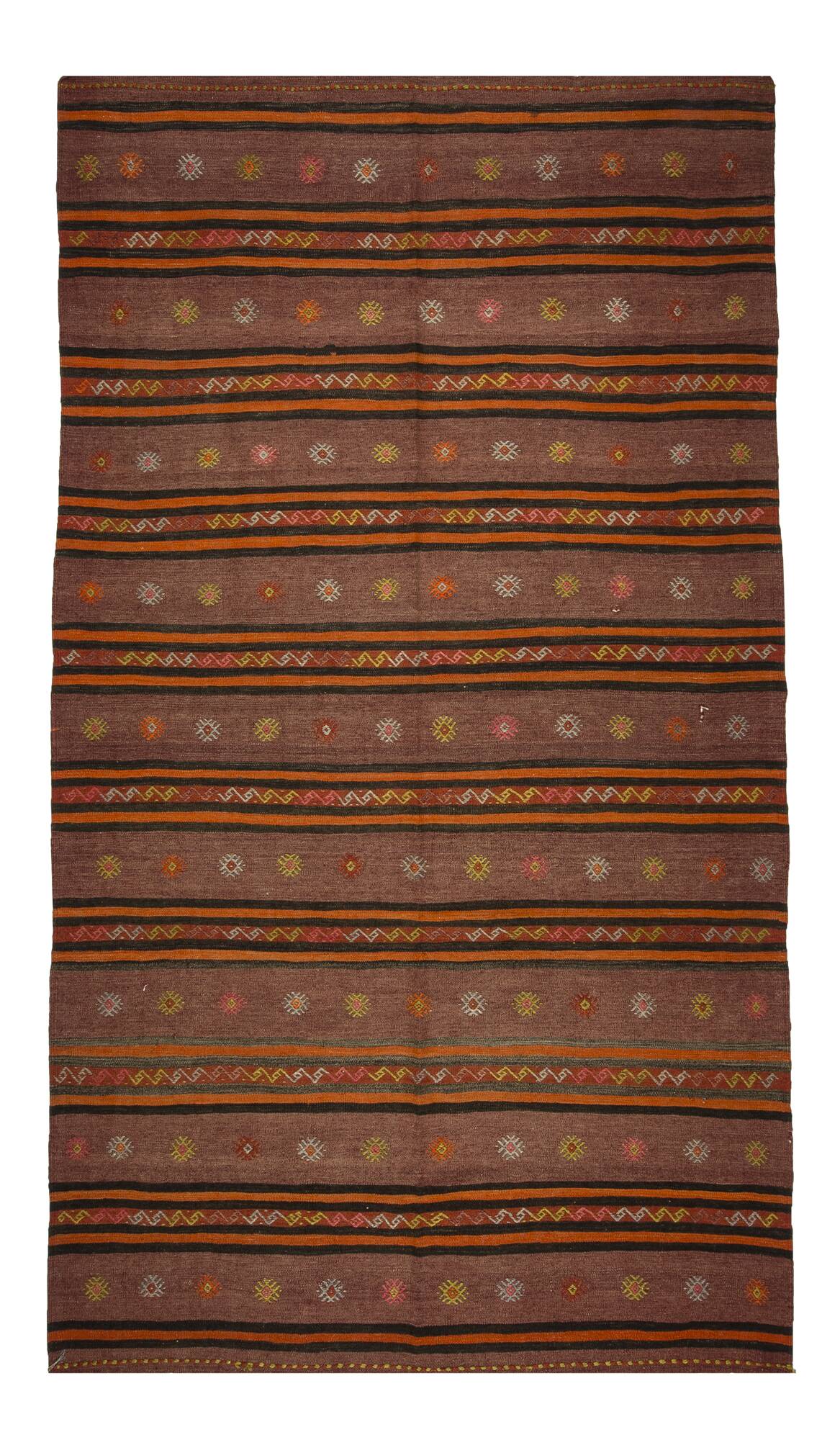 Turkish kilim rug, 309x172 cm