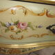 Vitrine galbée ancienne