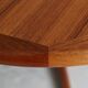 Table à manger en teck du milieu du siècle par Falster Møbelfabrik