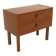 Commode, chevet scandinave en teck, Suède, 1960