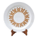 Old Hollow Dish Art Deco Sarreguemines Earthenware Decor Orange Flowers D 28cm