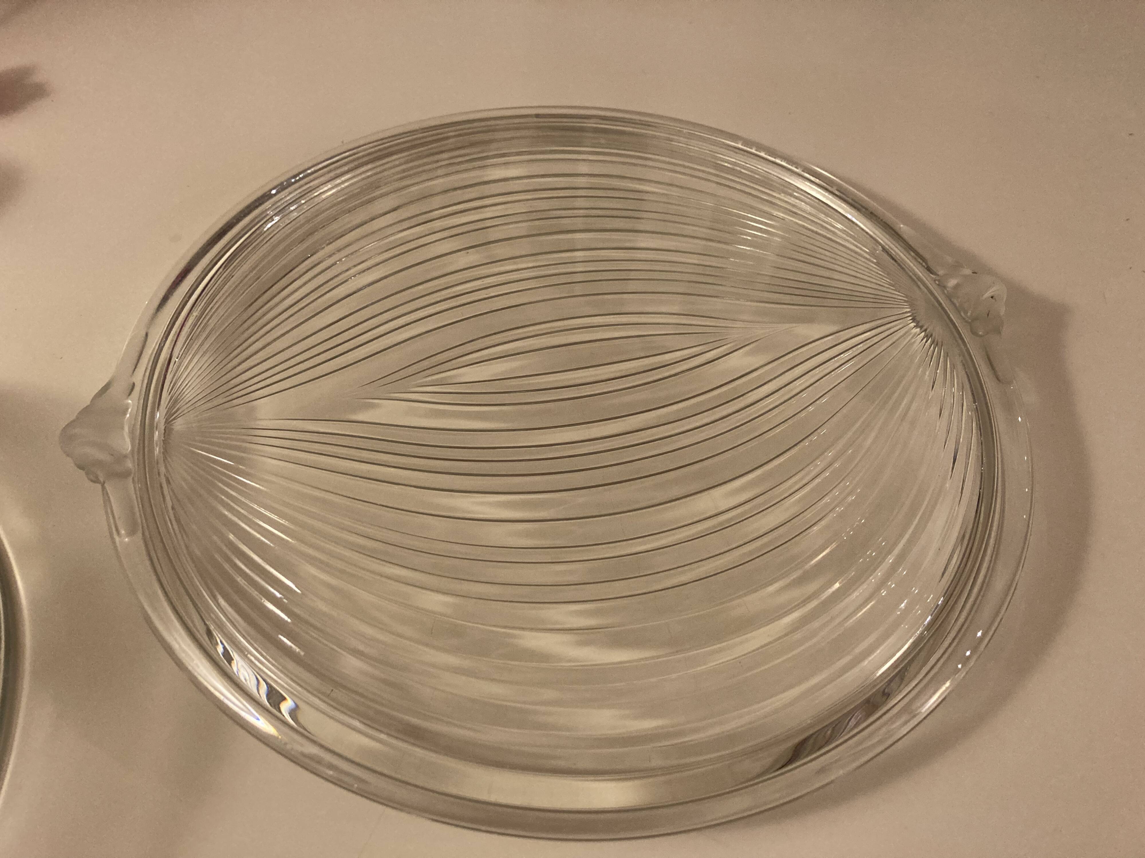 Cheese platter with bell and butter dish