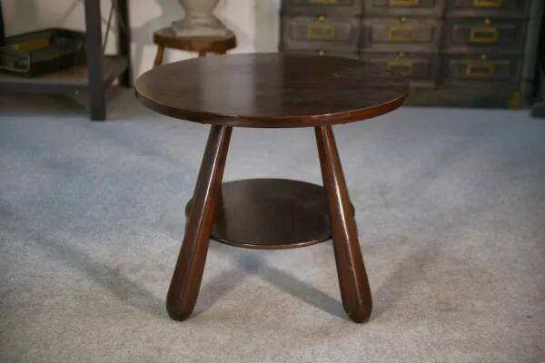 Guéridon pieds obus 1940’s