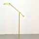 Brass Balance Reading Floor Lamp from Sölken Leuchten, 1980s