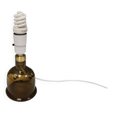 Holmegaard glass table lamp, by Michael Bang 1974 (Already discontinued in 1981) Model Meteor,