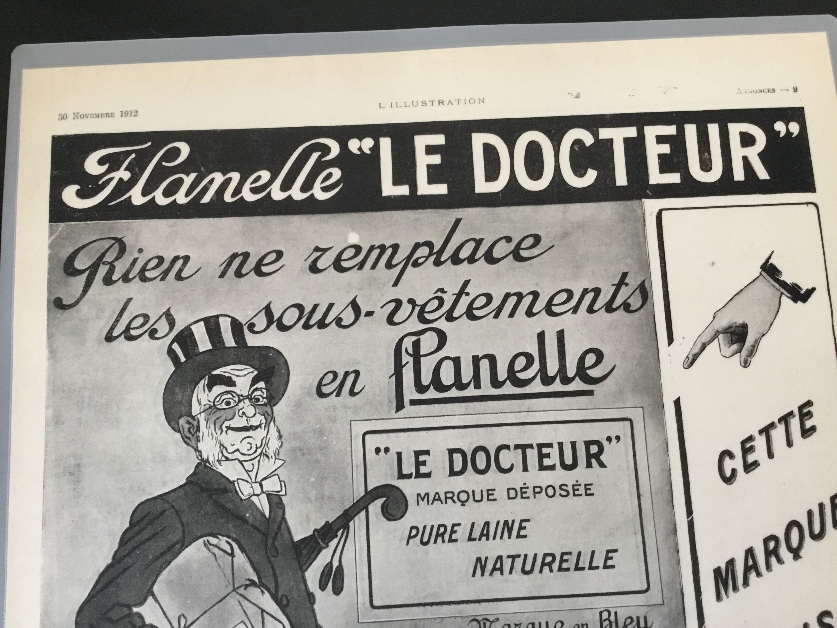 Vintage advertising to be framed