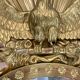Mirror 212x101 cm empire era early nineteenth, gilding with gold leaf very good condition