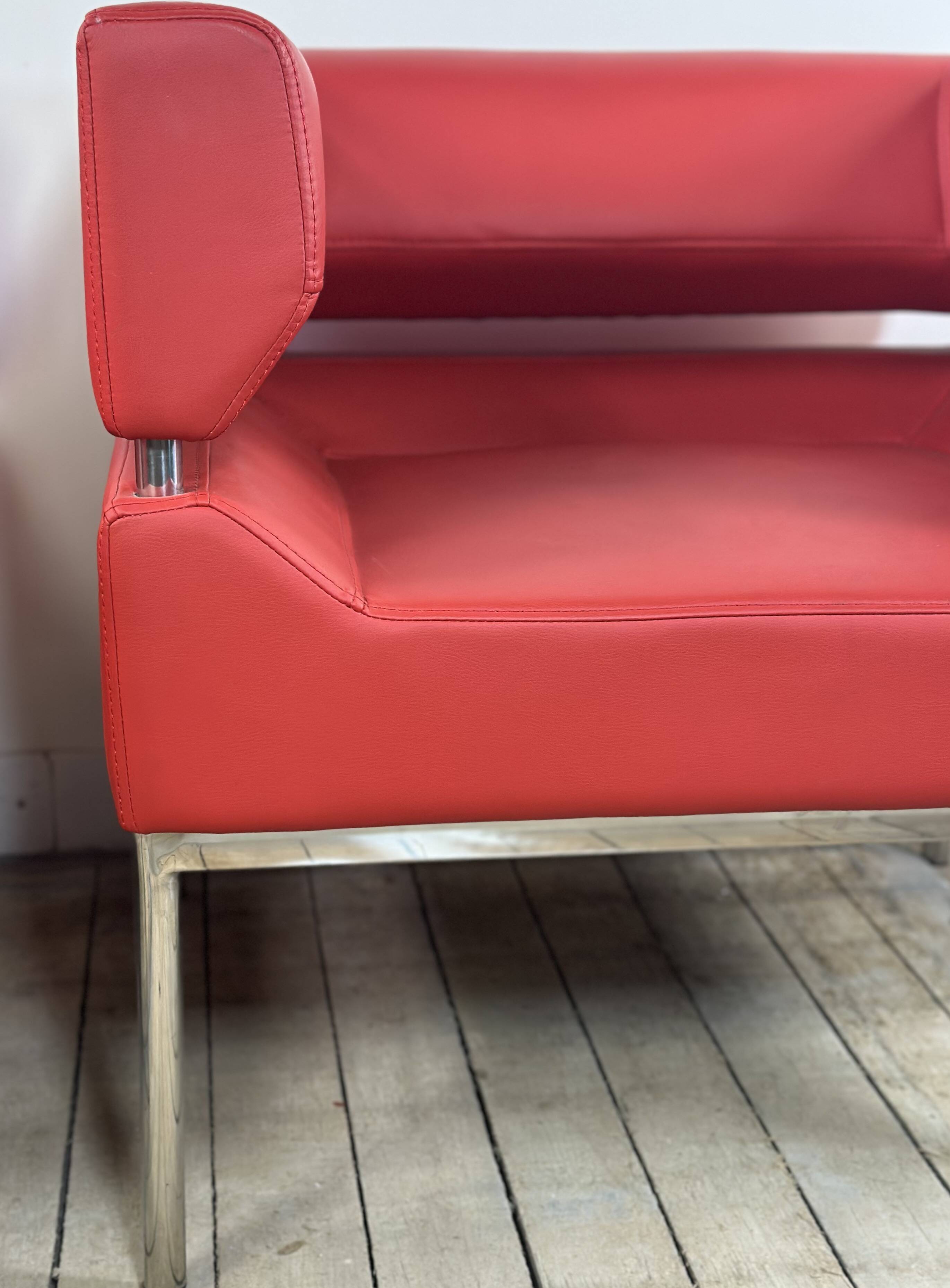 Vintage 1970s round metal and smoked glass table