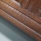 Commode / table d'appoint en chêne sculpté hollandais du milieu du XVIIIe siècle