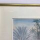 Henri Verge Sarrat – Dessin sur aquarelle « Oasis »