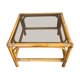 Tabb bo the vintage rattan and smoked glass bass
