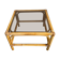 Tabb bo the vintage rattan and smoked glass bass