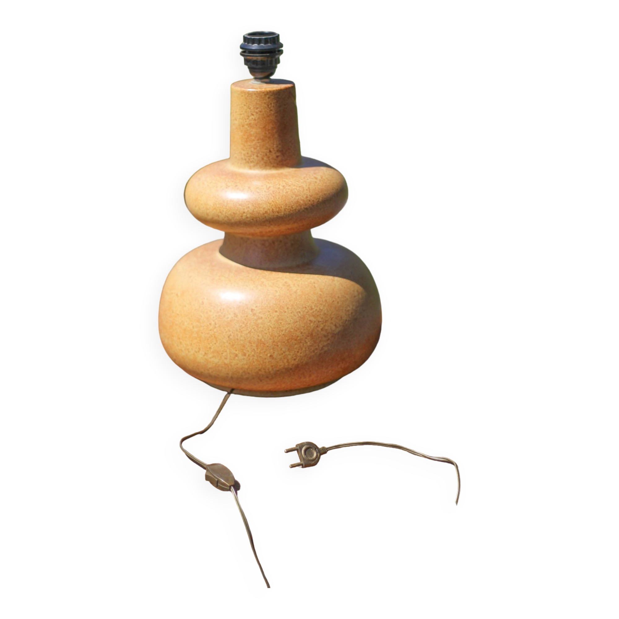 Large ceramic lamp, Vintage floor lamp, ceramic floor lamp