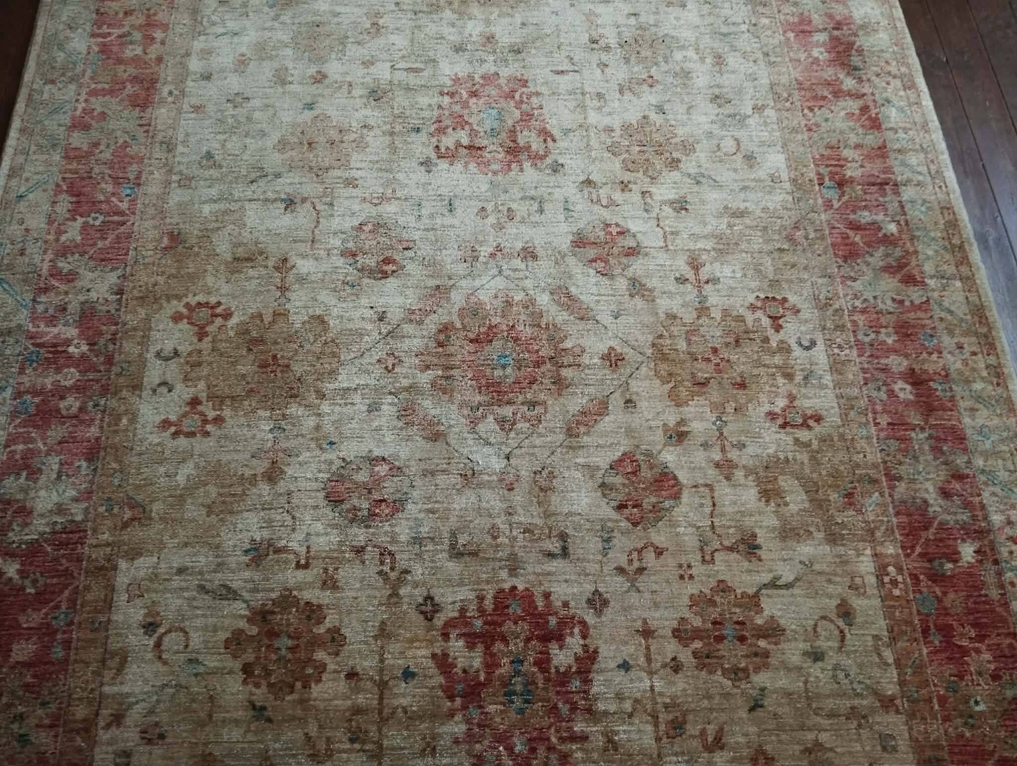 Pakistani Chobi Ziegler rug handmade 292x218cm