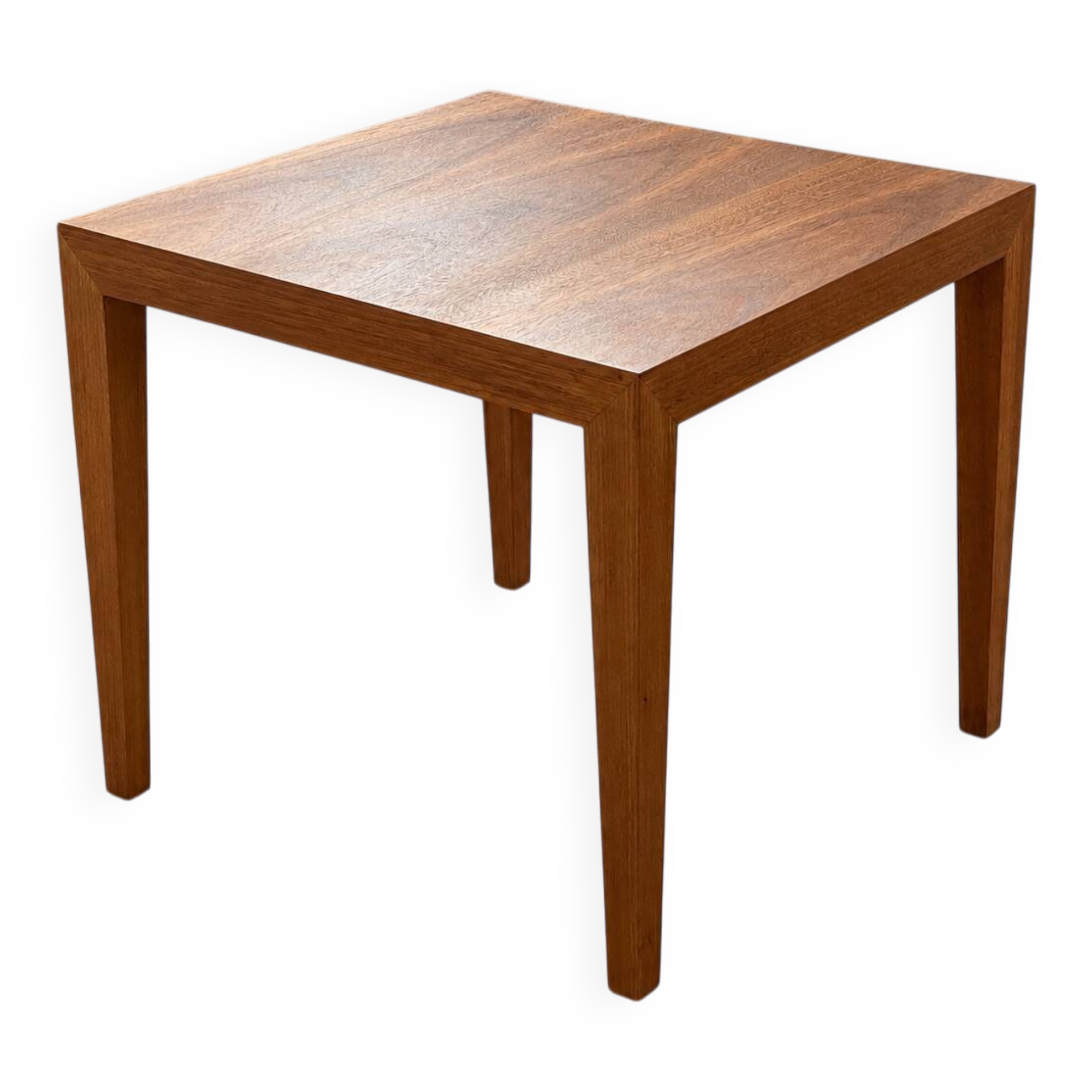 Teak Side Table by Severin Hansen for Haslev Møbelsnedkeri, 1960s