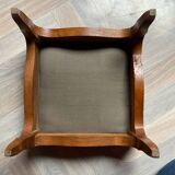 Vintage upholstered stool/footrest