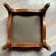 Vintage upholstered stool/footrest