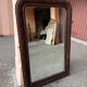 Large brown Louis mirror
