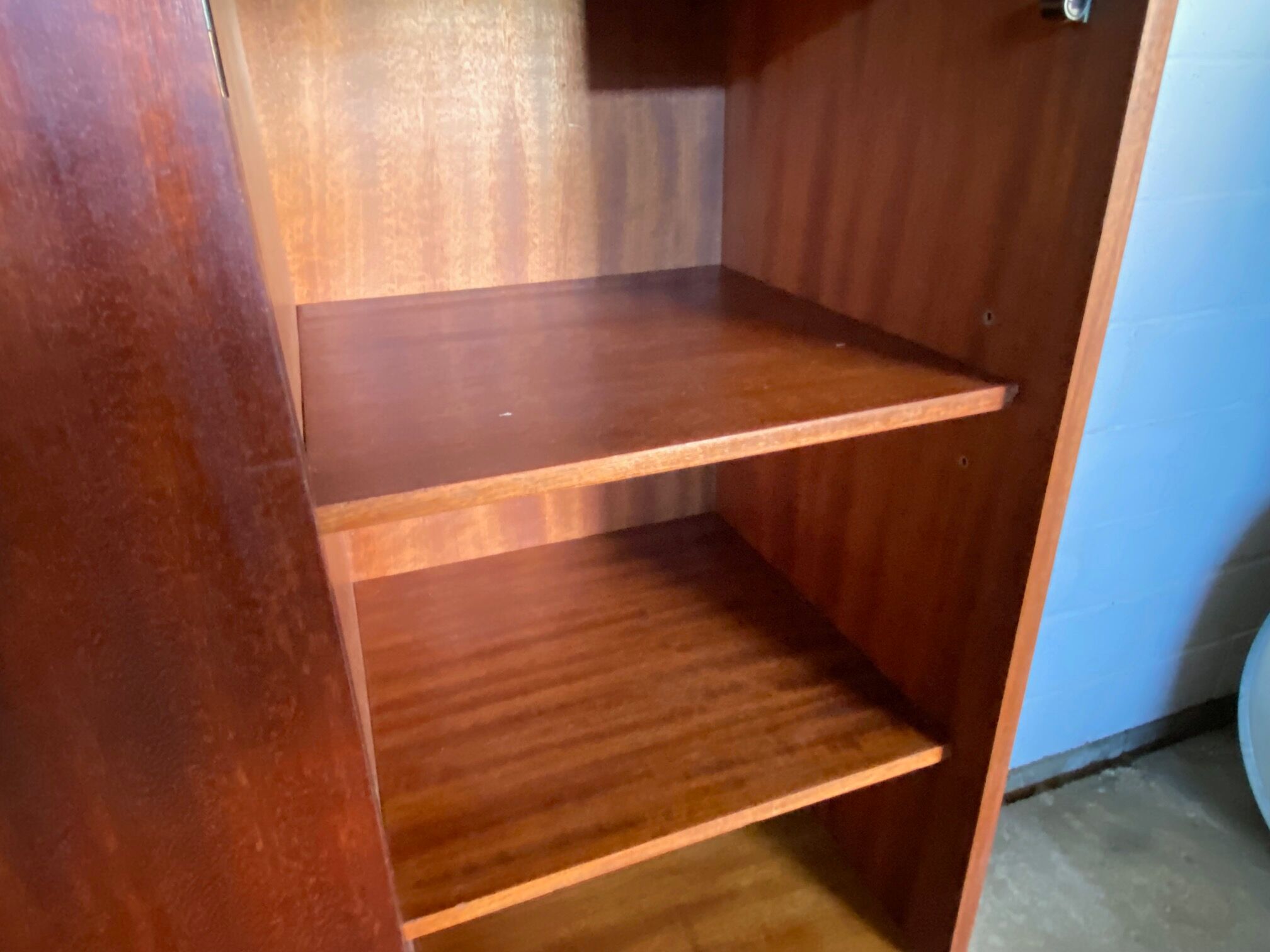 High cabinet one teak door 60s