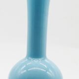 Blue opaline vase