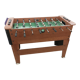 Old table football wood chrome vintage