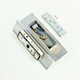 Pair Of Mid Century Sputnik Chrome Wall Lamps From Doria, Germany, 1970s