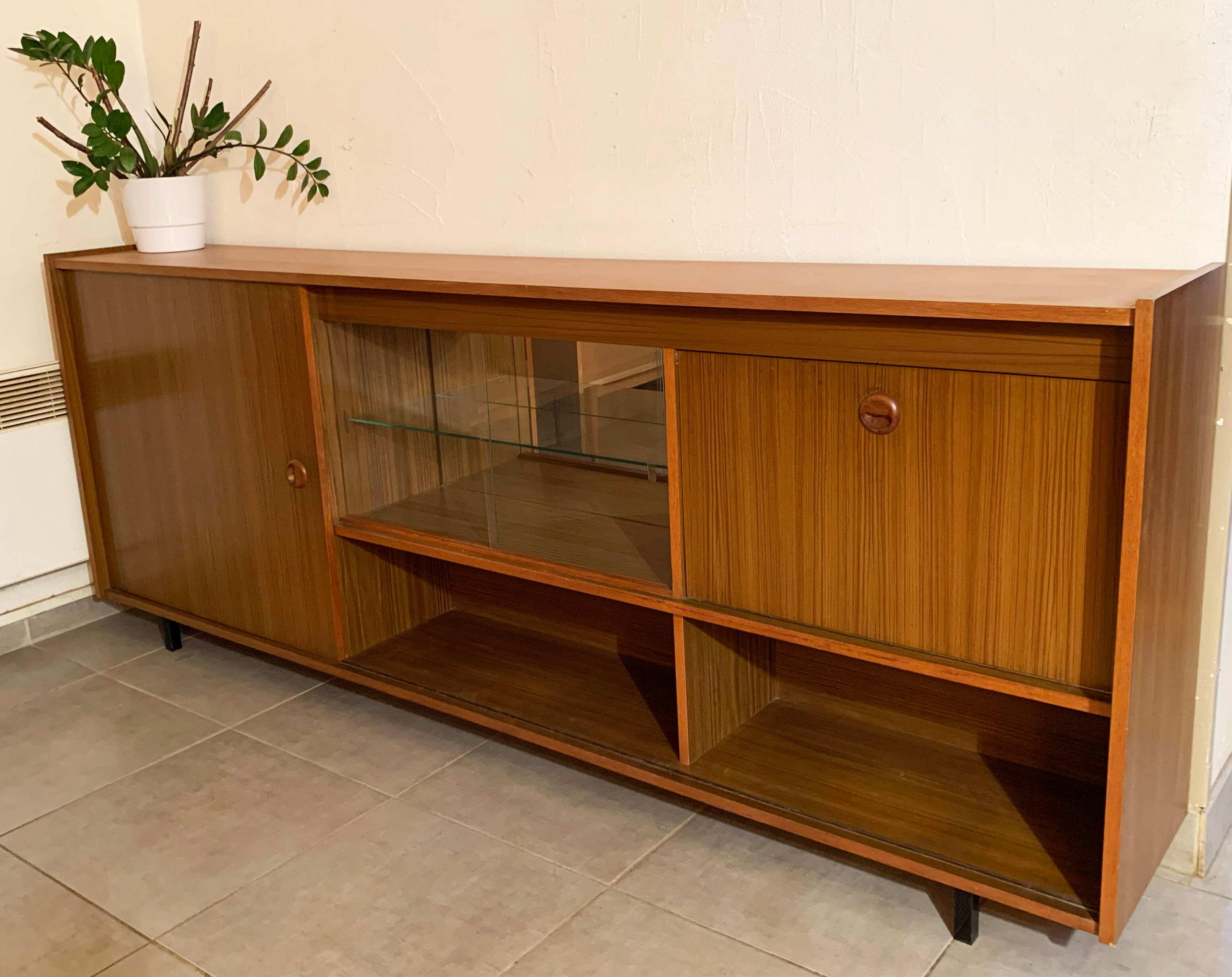 Vintage high row from the scandinavian 60s
