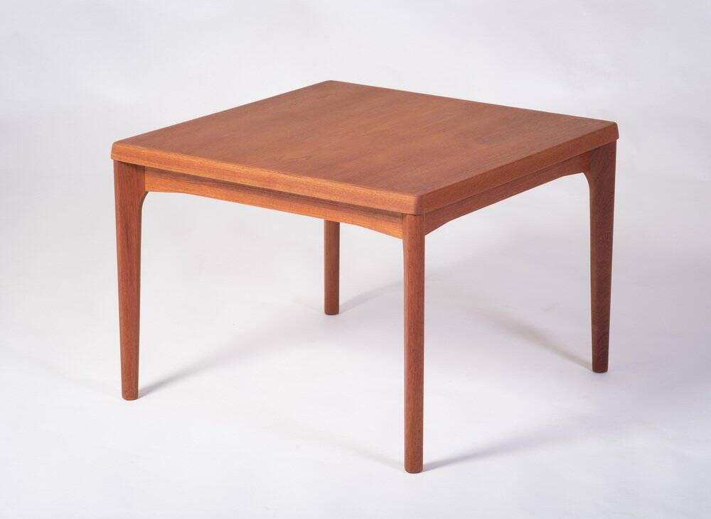 Square Teak Coffee Table by Henning Kjærnulf for Vejle Chairs & Furniture Factory, 1960s