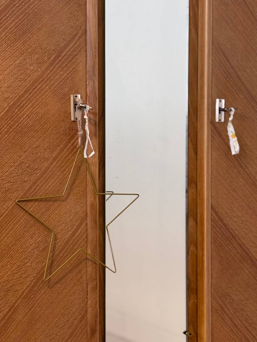 Restored vintage wardrobe