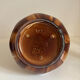 Glazed ceramic vase Art Deco signed Elgé