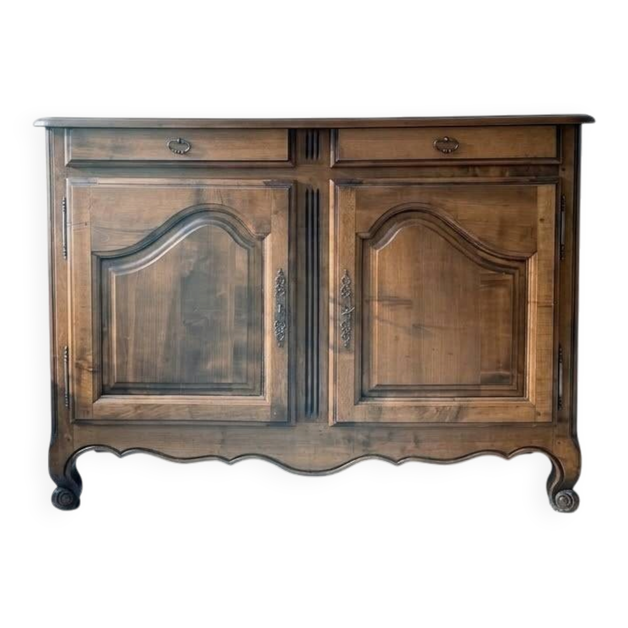 Authentic solid wood chest of drawers