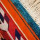 Small Kilim style short velvet rug