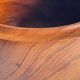 VINTAGE Solid Teak Salad Bowl