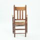 Amsterdam school art deco woven arm chair, 1940s