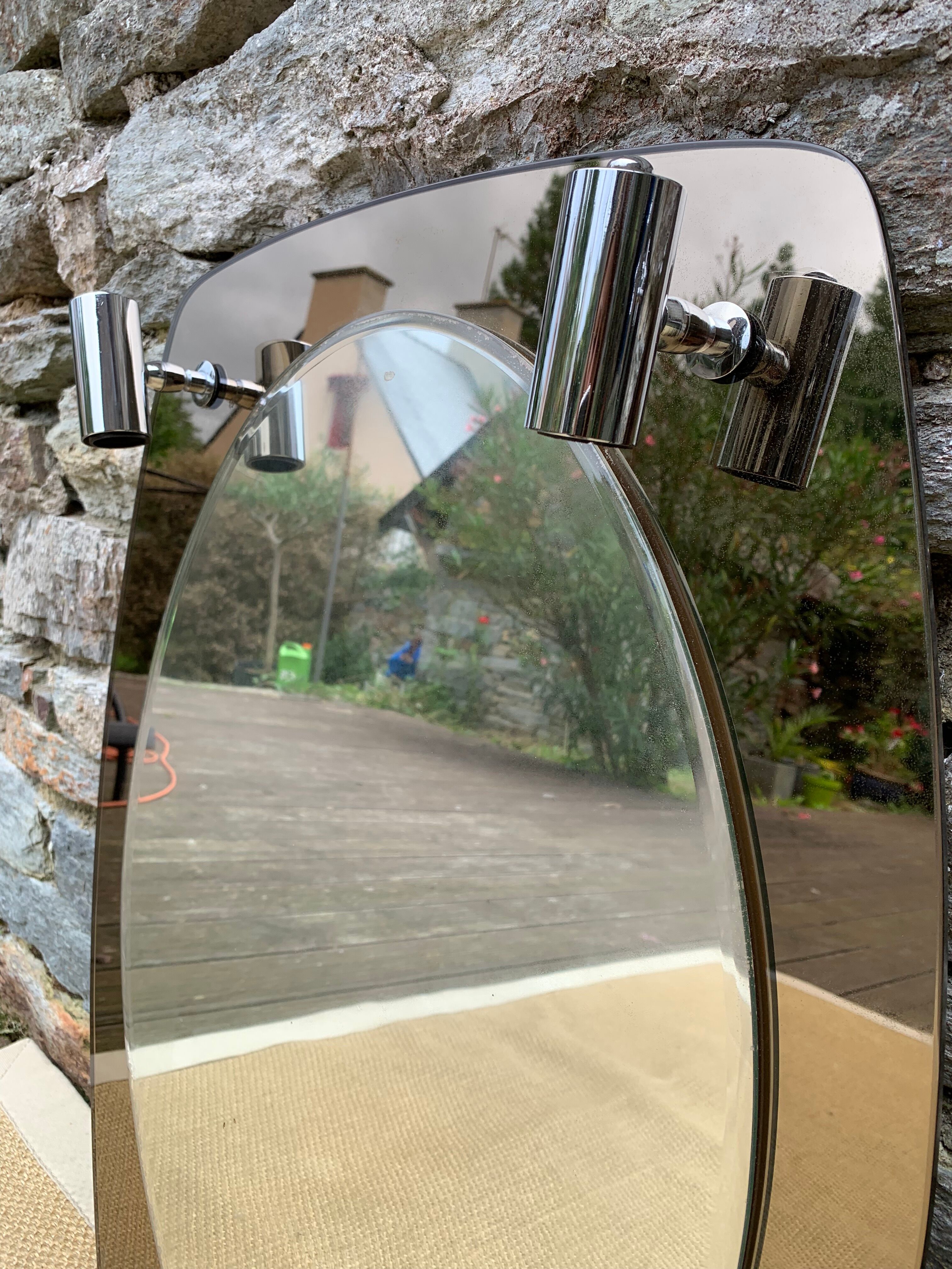 Mirror double tint Veca 70s 52X71cm