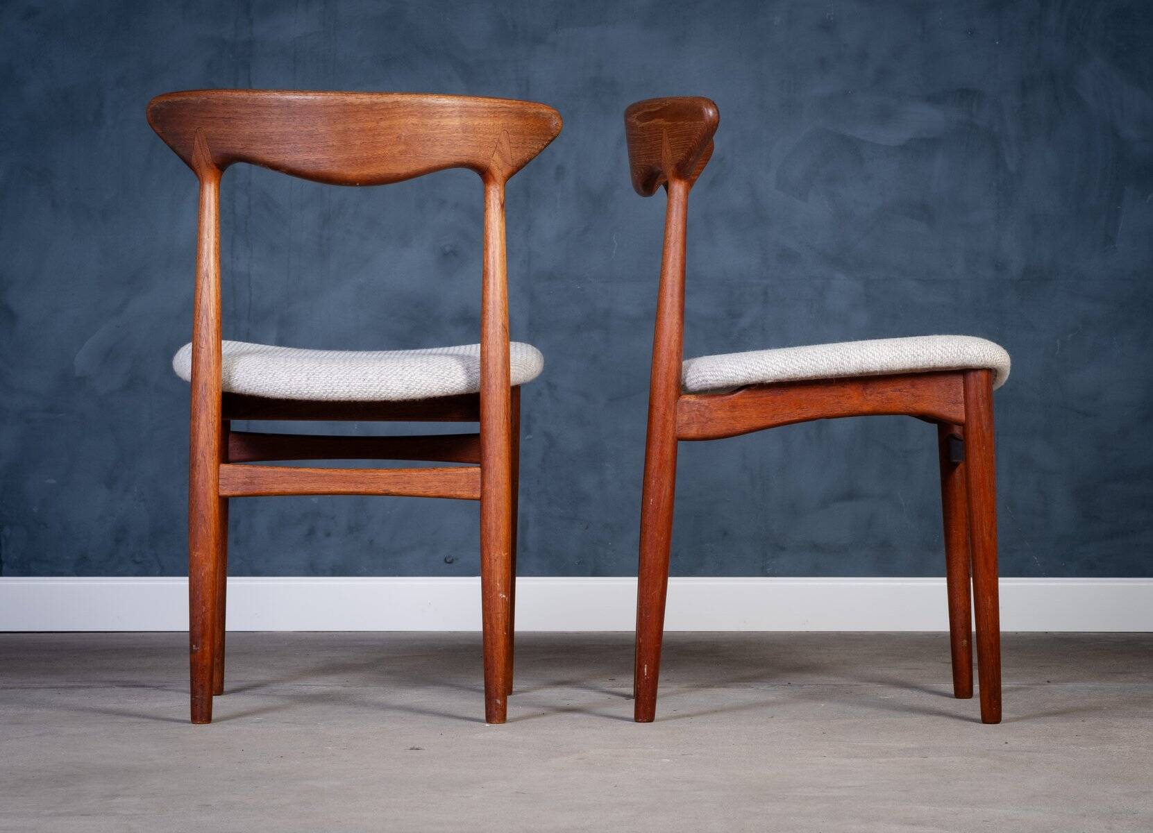 Vintage Teak Dining Chairs from Slagelse Møbelfabrik, Denmark, 1960s, Set of 6