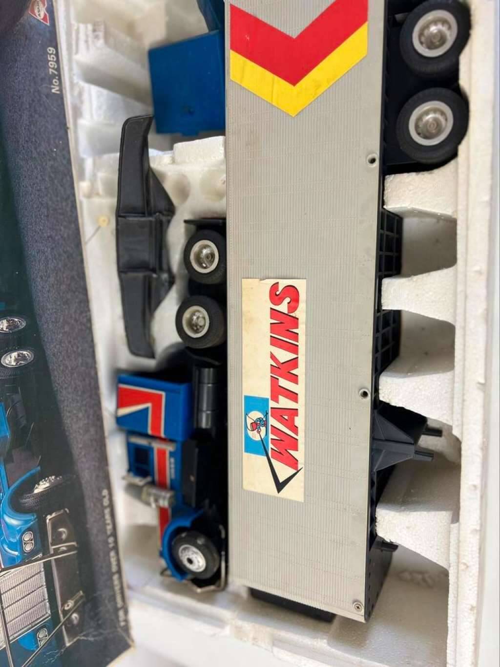 Vintage toy: daishin 1/30 jumbo trailer