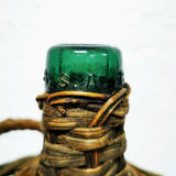 Demijohn dressed in wicker