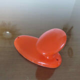 Orange plastic hook 70s